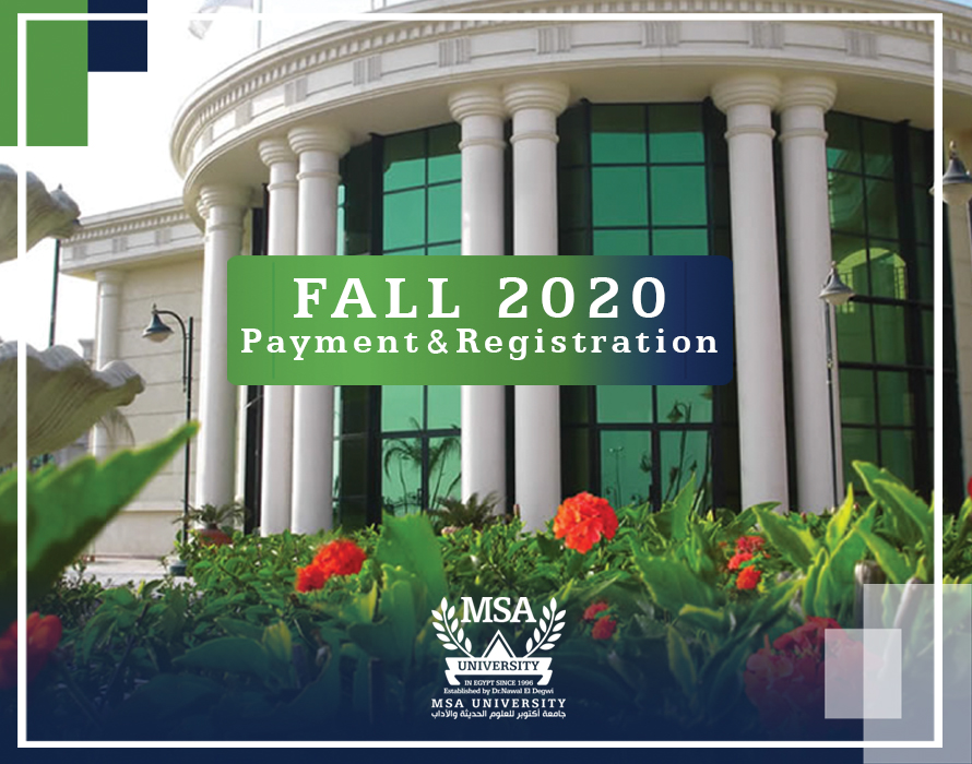 Fall 2020  Payment & Registration
