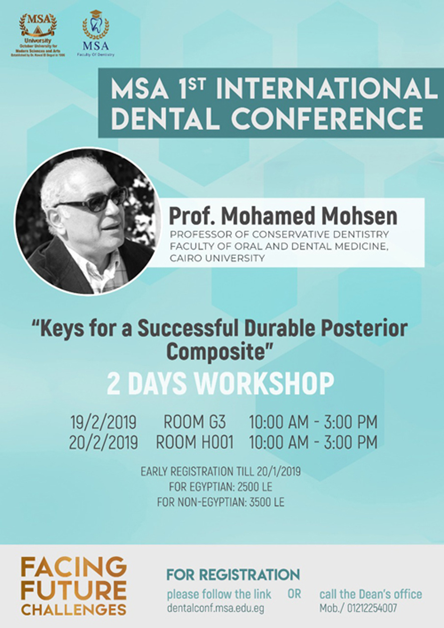 1st International Dental Conference Workshops