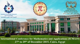 International Conference for Mathematics &amp; Applications (ICMA15)