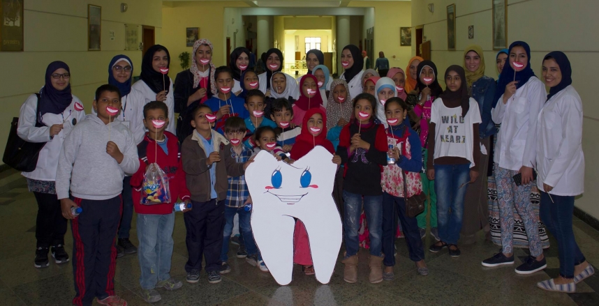 Sonaa' Al Hayaa kids in dentistry