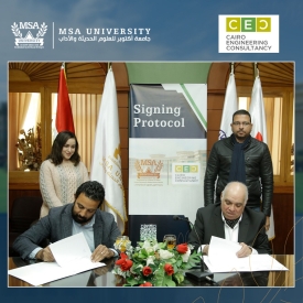 Cooperation agreement between the Faculty of Engineering &amp; Cairo Engineering Consultancy