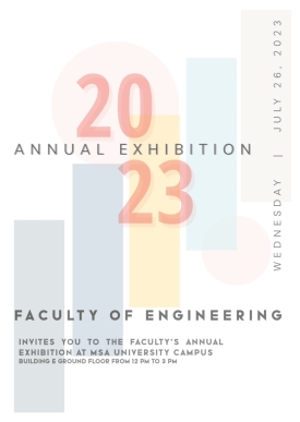 The Annual MSA Engineering Student Exhibition