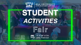 MSA Student Activities Fair 2022