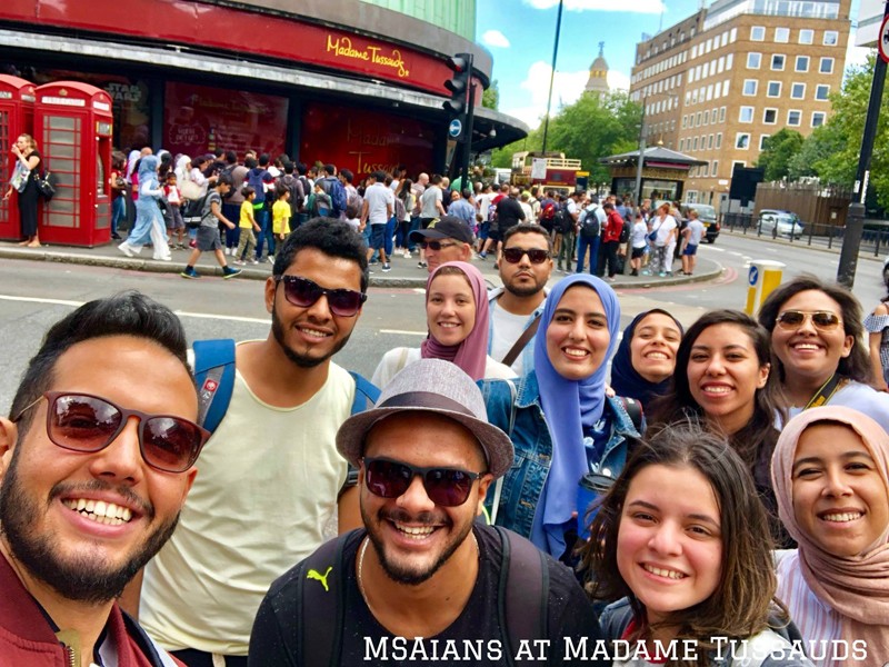 MSAians are having a blast in London