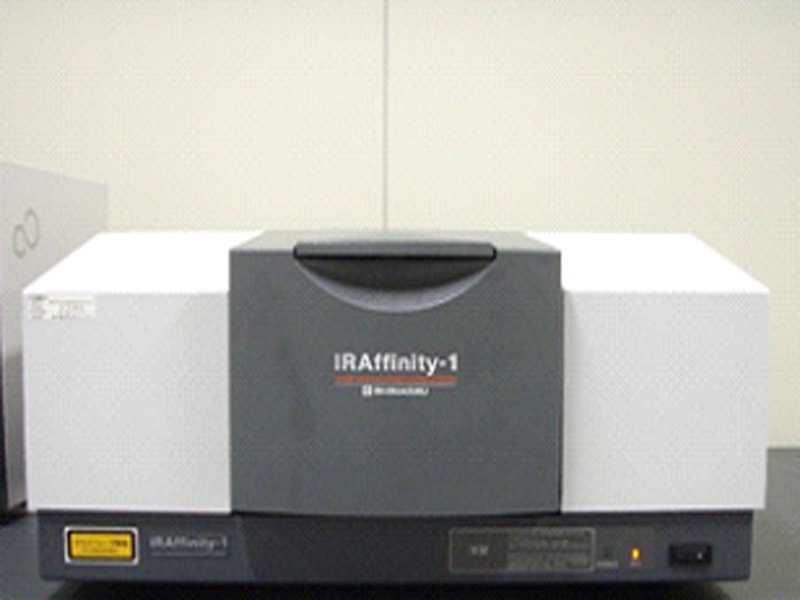 IRAffinity-1S FT-IR spectrophotometer: 
	Identification of functional Groups of synthetic products. 
