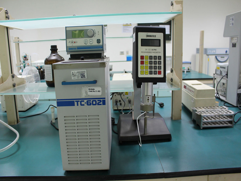 Viscometer -Brookfield: 
	Viscometer is a versatile digital instrument offering simple stand-alone operation for single point viscosity measurement and two-way communication capability for computer-controlled operation. Using established Brookfield Rhoecalc software, the new instrument can undertake advanced data collection and analysis.