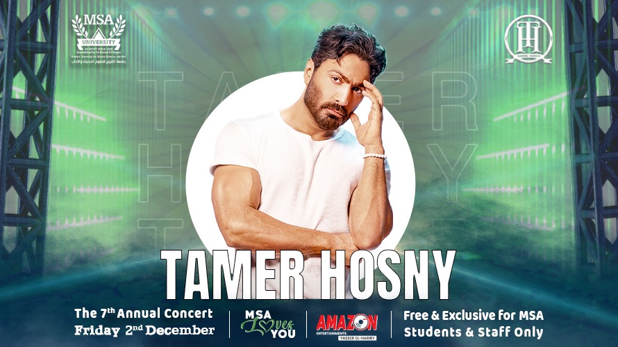 The MSA 7th Free Annual Concert by Mega Superstar Tamer Hosny
