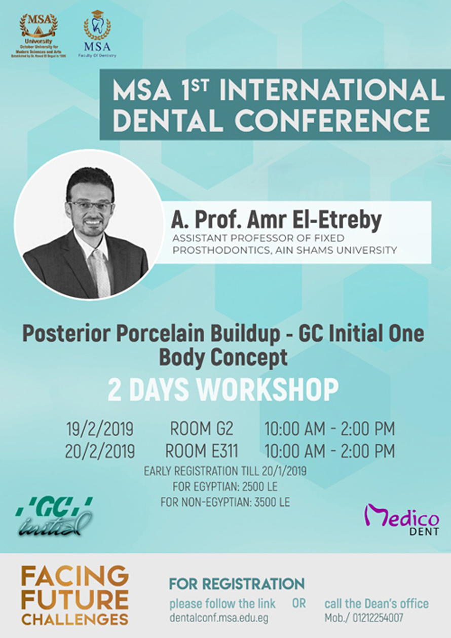 1st International Dental Conference Workshops