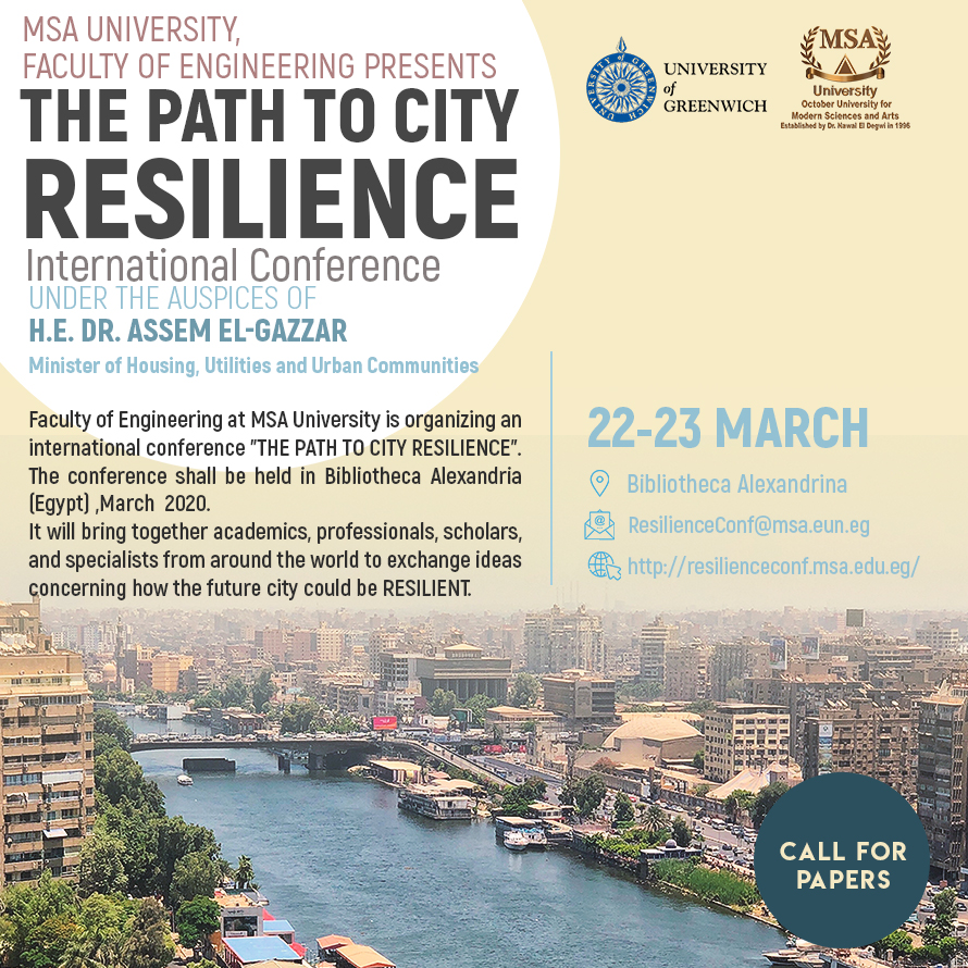 MSA University - Resilience International Conference