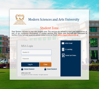 MSA University - Course Registration