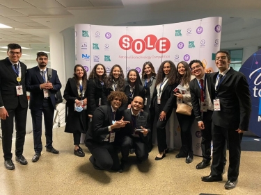 Biotechnology students participation in "SOLE"