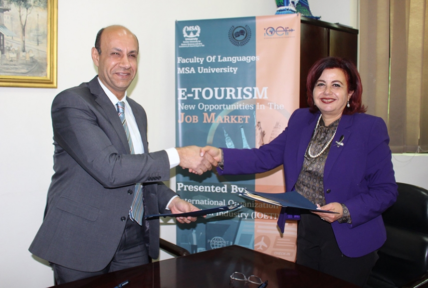 Cooperation Agreement between the Faculty of Languages and International Organization for E-Tourism Industry
