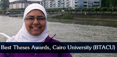 The best Thesis award of Cairo University