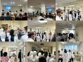 MSA ’s Faculty of Physical Therapy Organized a Field Training at Ahl Masr Hospital