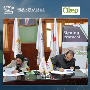 A cooperation agreement between the Faculty of Engineering & Oleo Misr Company
