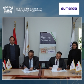 Cooperation agreement between the Faculty of Computer Sciences &amp; Sumerge Software Development Company