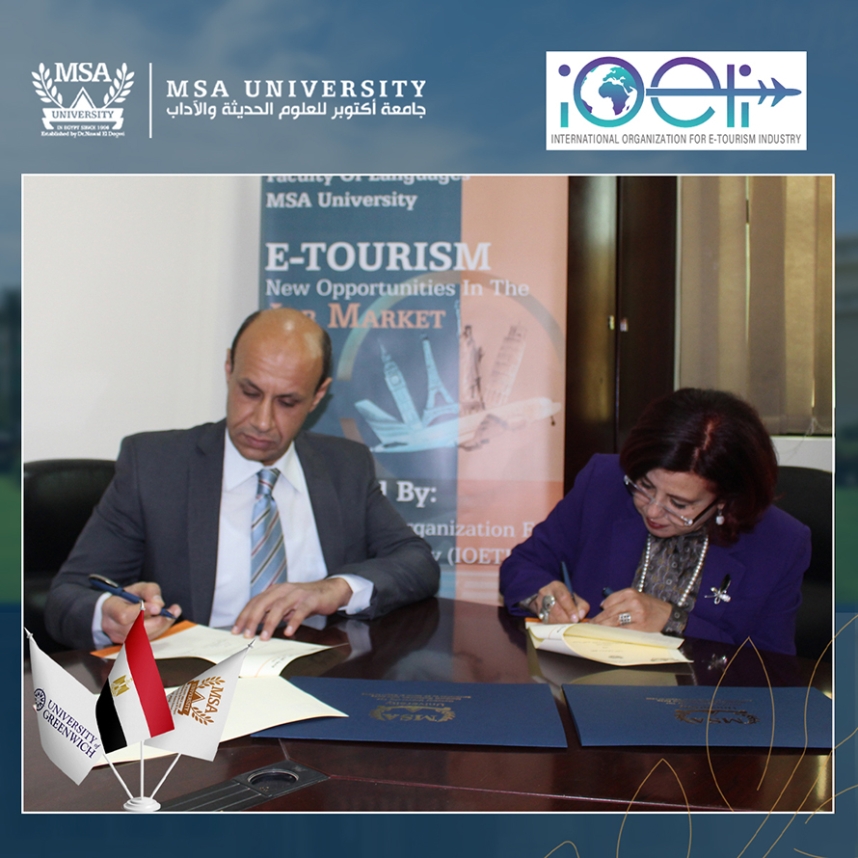 A cooperation agreement between the Faculty of Languages & E-tourism