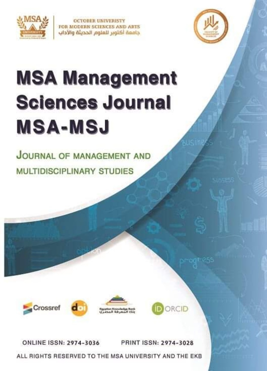 MSA Management Sciences Journal - MSA University