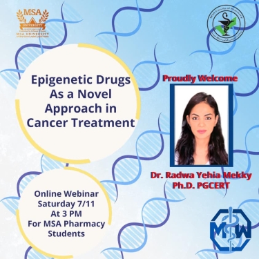 Epigenetic Drugs as a Novel Approach in Cancer Treatment Webinar