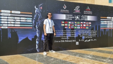 Congratulation Mario Nady for participating in ASIA EXPO SCIENCE 2022
