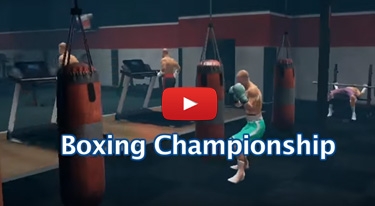 Boxing competition at the roman theater