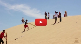 MSA TV - Sandboarding In Egypt.