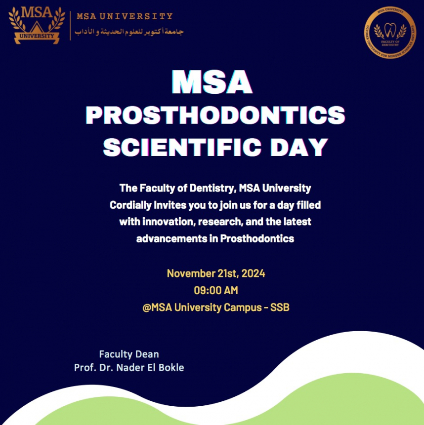 MSA Prosthodontics Scientific Day