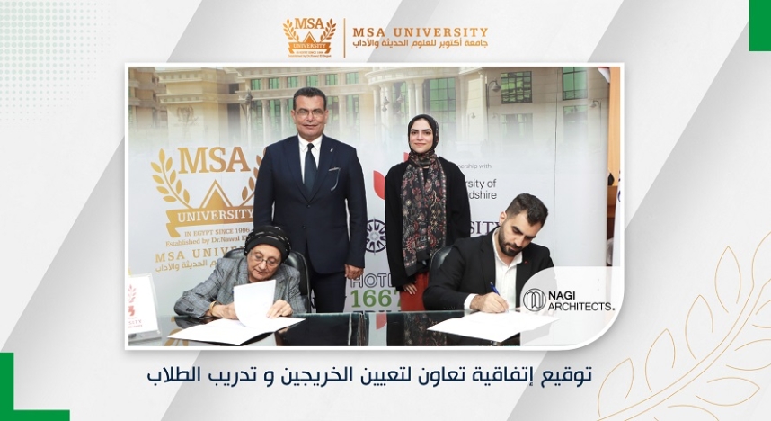 Cooperation Agreement between the Faculty of Engineering and Nagi Architects