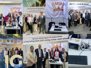 MSA Shines at the 2024 Innovations and Graduation Projects Forum with Cutting-Edge 3D Extraoral Scanner