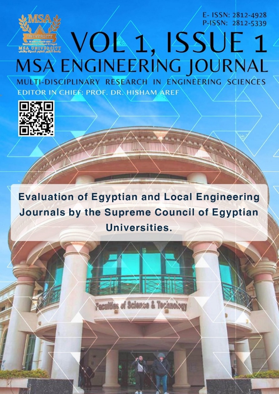 MSA Engineering Journal got the highest rank - MSA University