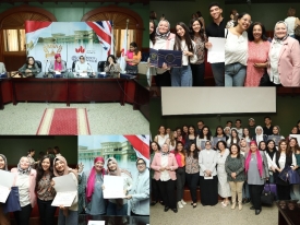 The Faculty of Mass Communication celebrated students who have achieved a GPA of 3.8 and above