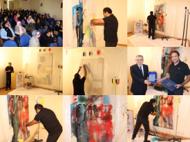 Renowned Visual Artist Sameh Al Tawil Inspires at MSA’s Faculty of Arts and Design