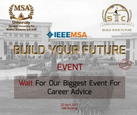 Build your future for Engineering (IEEE department)