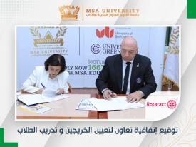 Cooperation agreement between Faculty of Languages &amp; Rotaract Foundation