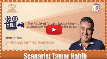 A session with the Scenarist Tamer Habib