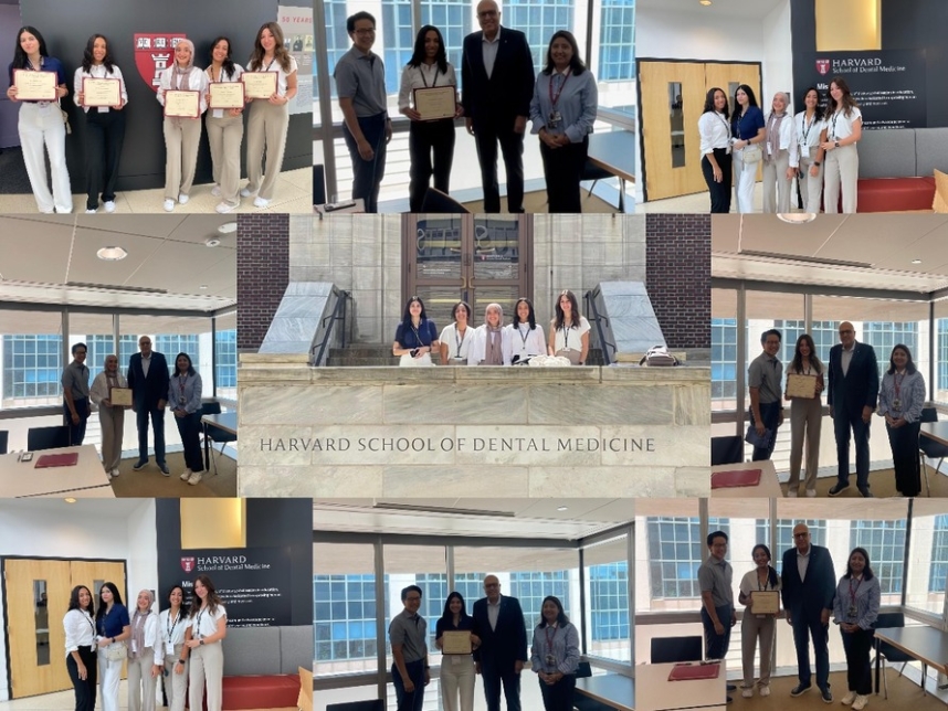 The Faculty of Dentistry Students Complete Prestigious Externship at Harvard