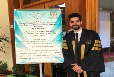 MSA Congratulates Dentist  Dr. Mostafa Marwan