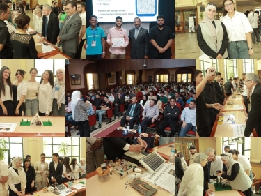 A ceremony honoring IEEE MSA organizers and participants of the Physics 2 Workshop