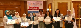 Winning award for the best poster at &quot;Bridging Gaps in Oncology Congress&quot;