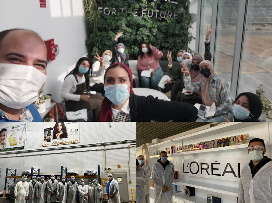 Field Trip to L’oreal Egypt factory