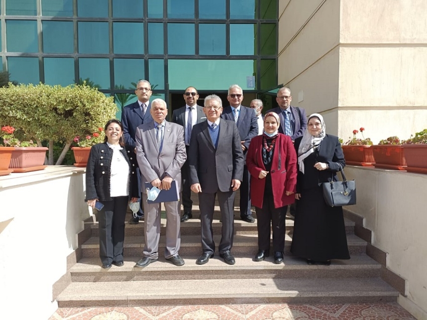 NAQAAE Visit The Faculty of Pharmacy - MSA University