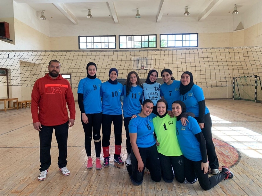 Congratulations MSA girls Volley ball team for winning the first place