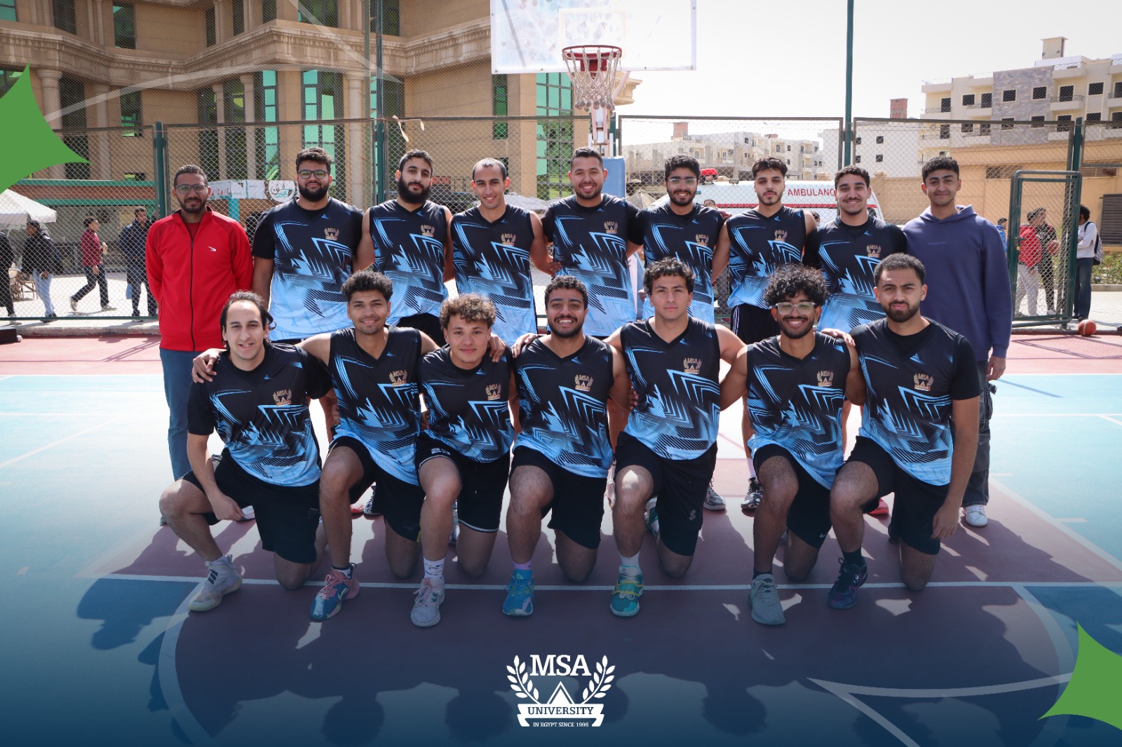 MSA Basketball Champions Dominate the Egyptian Universities Tournament