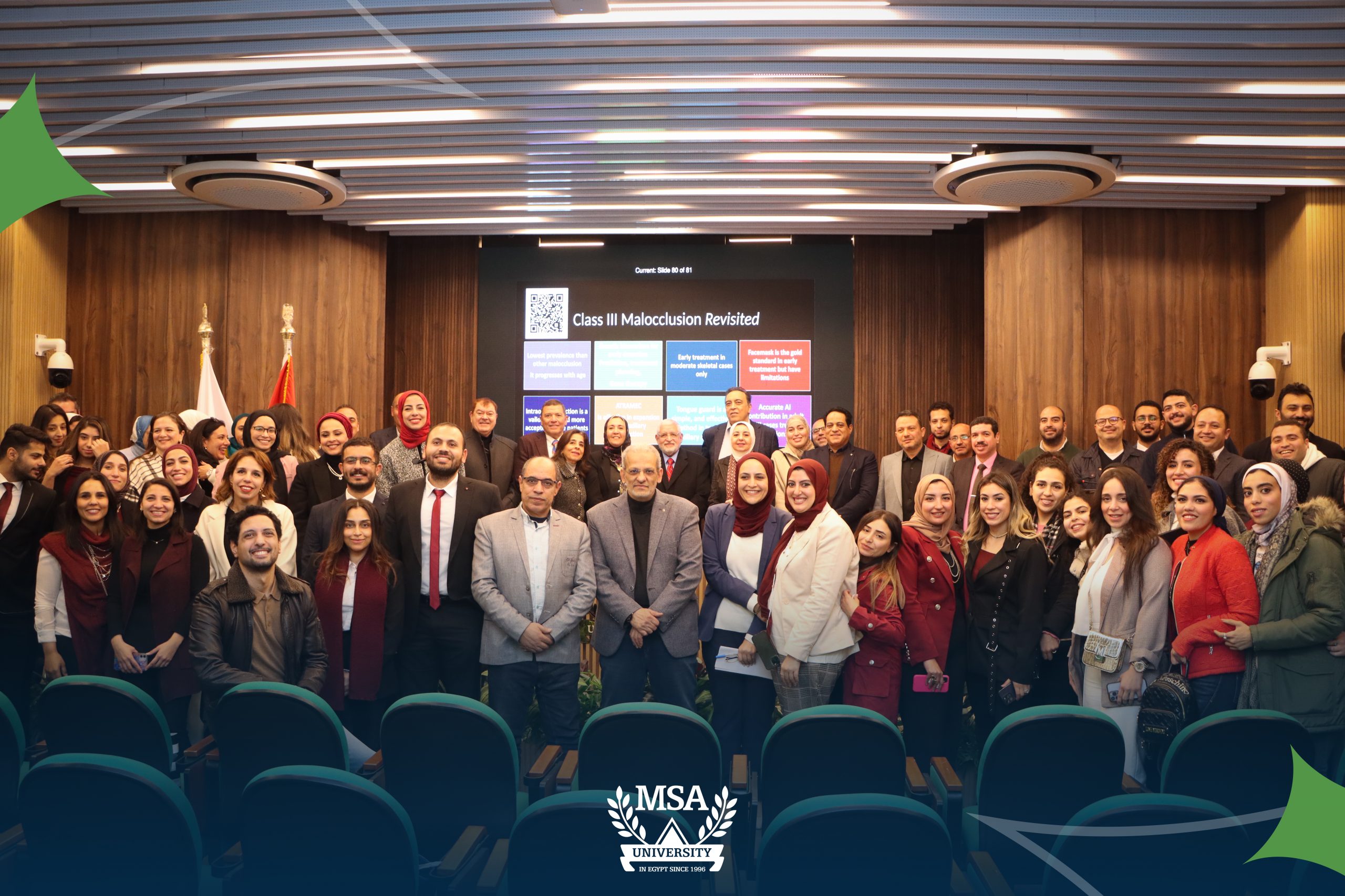 MSA Universitys Faculty of Dentistry Concludes Orthodontic Scientific Day with Remarkable Participation scaled