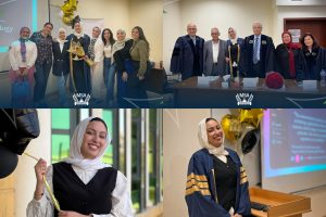 MSA University honors Farah Emam on earning her MSc. Degree
