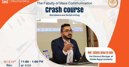 Mini Crash Course on Storyboard and Script Writing by Mr. Islam Alaa Eldin