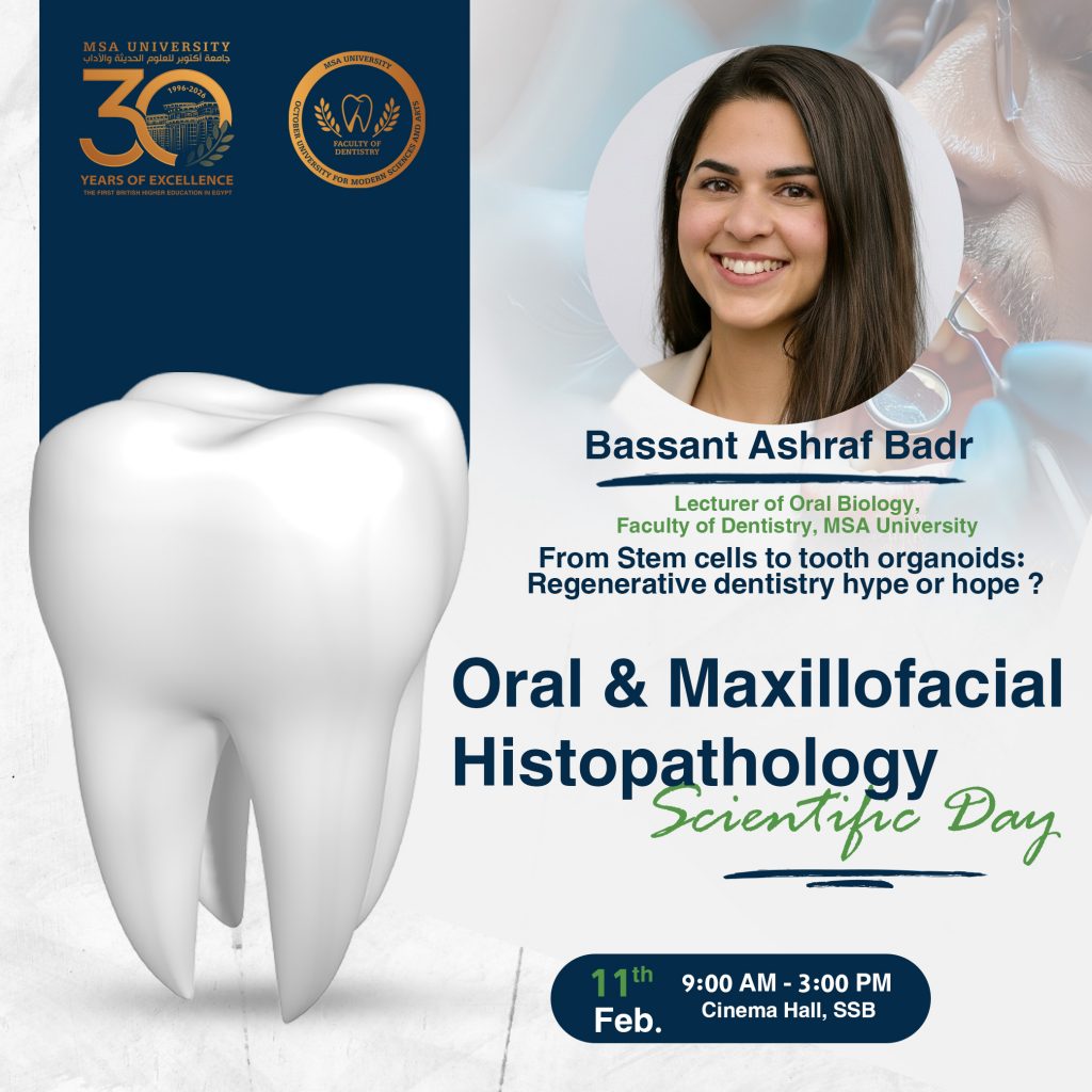 Scientific Day on Oral Biology and Oral Pathology Bridging Research and Clinical Practice - speaker 1