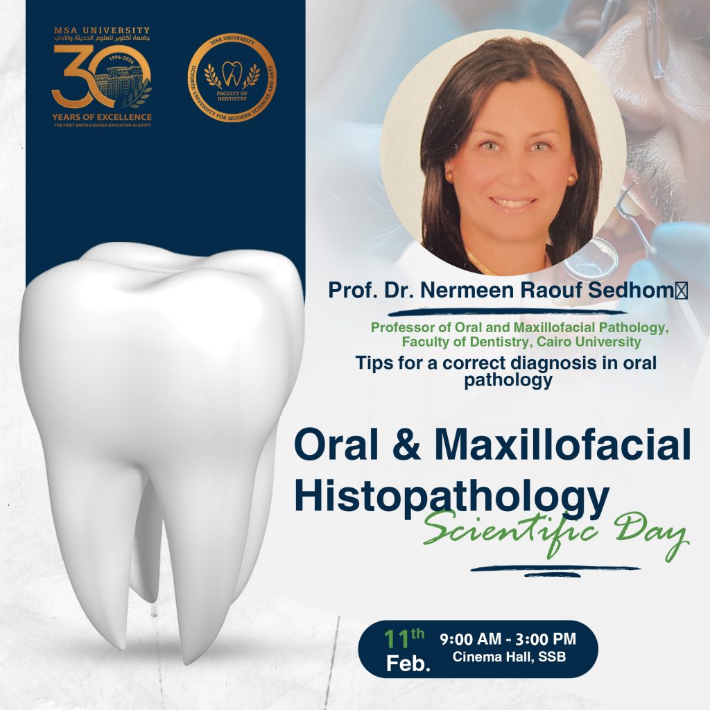 Scientific Day on Oral Biology and Oral Pathology Bridging Research and Clinical Practice - speaker 3