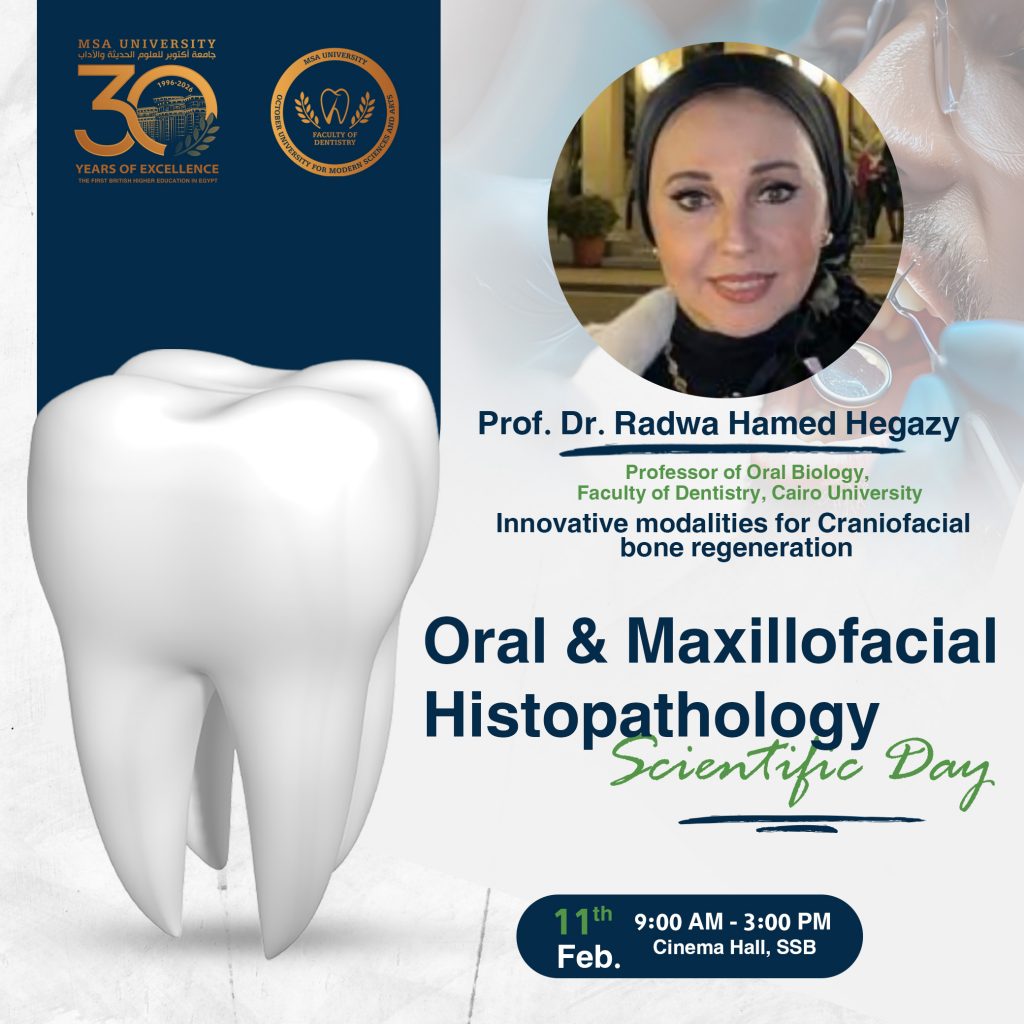 Scientific Day on Oral Biology and Oral Pathology Bridging Research and Clinical Practice - speaker 4