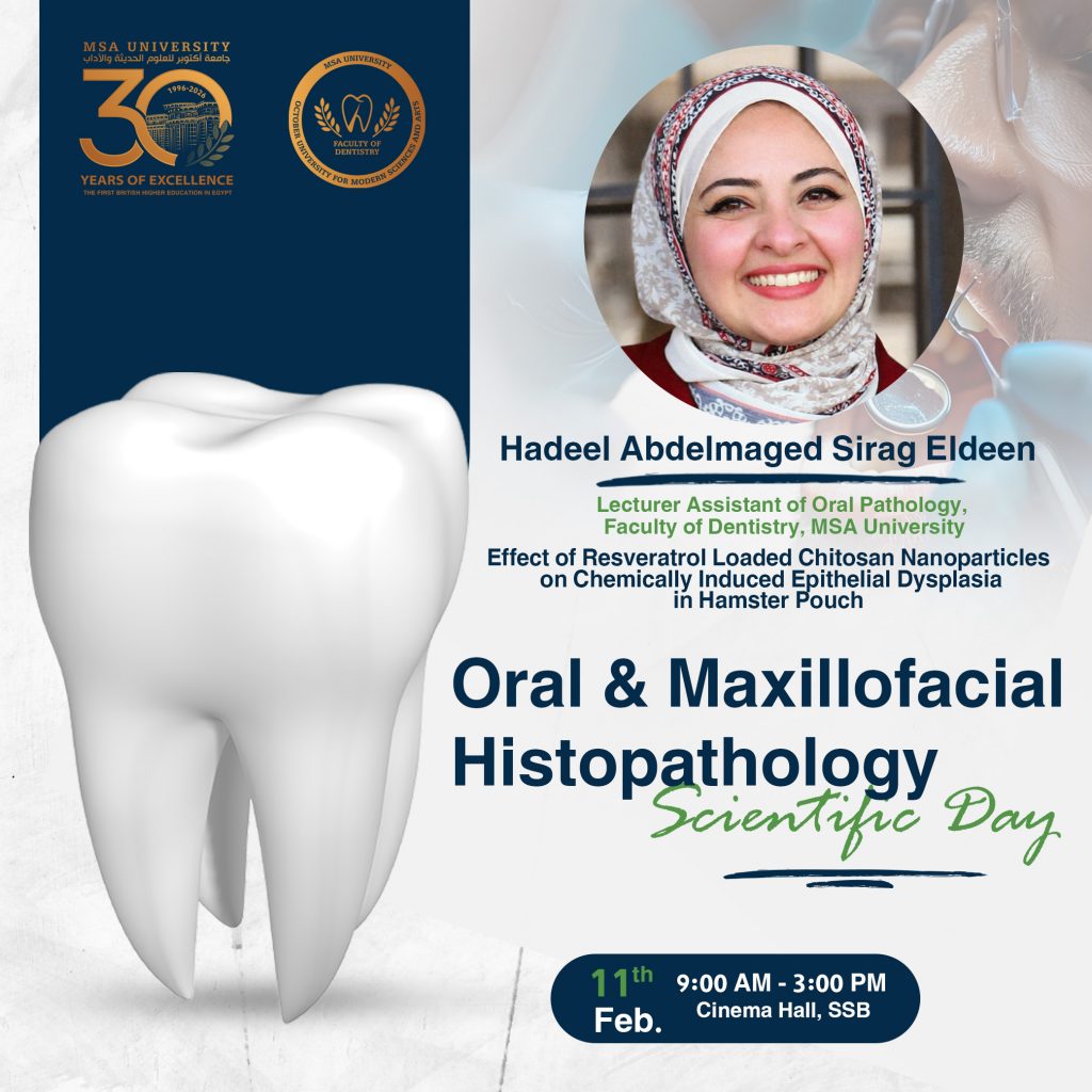 Scientific Day on Oral Biology and Oral Pathology Bridging Research and Clinical Practice - speaker 6